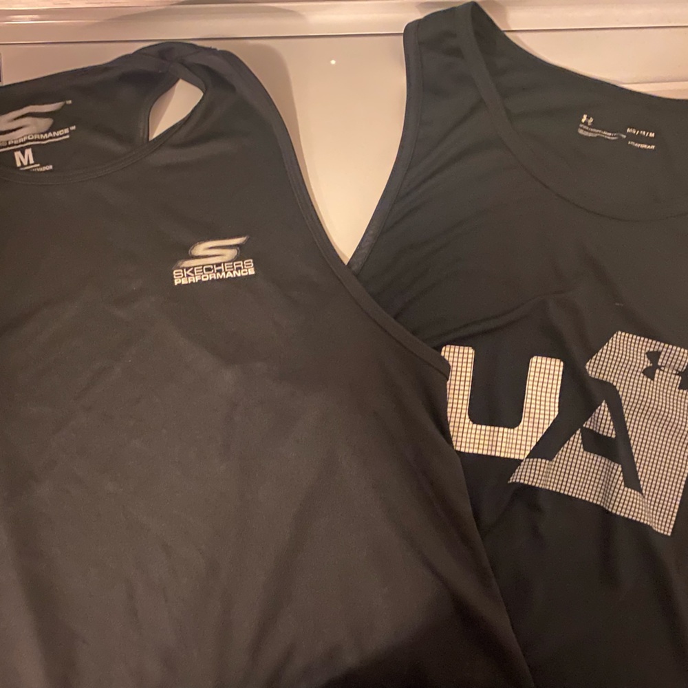 Mens athletic tanks size Like new
